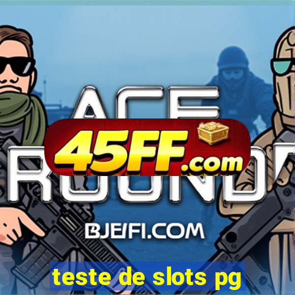 teste de slots pg